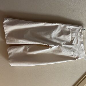 H&M White Wide Leg Pants